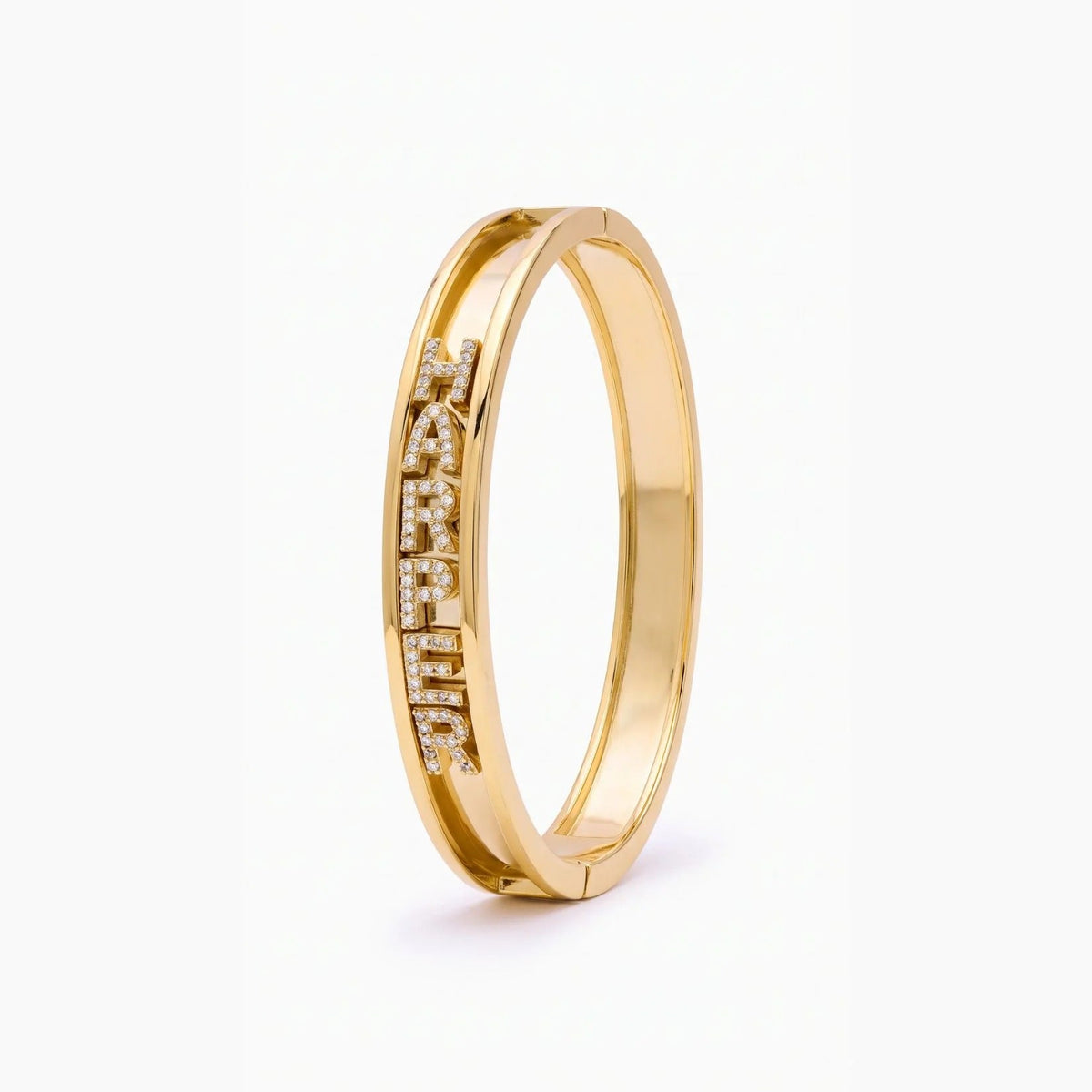 Pulsera personalizada con nombre brillante - Moroveta