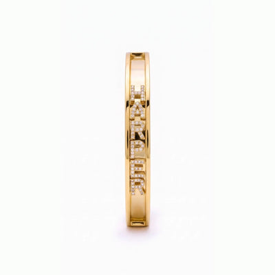 Pulsera personalizada con nombre brillante - Moroveta