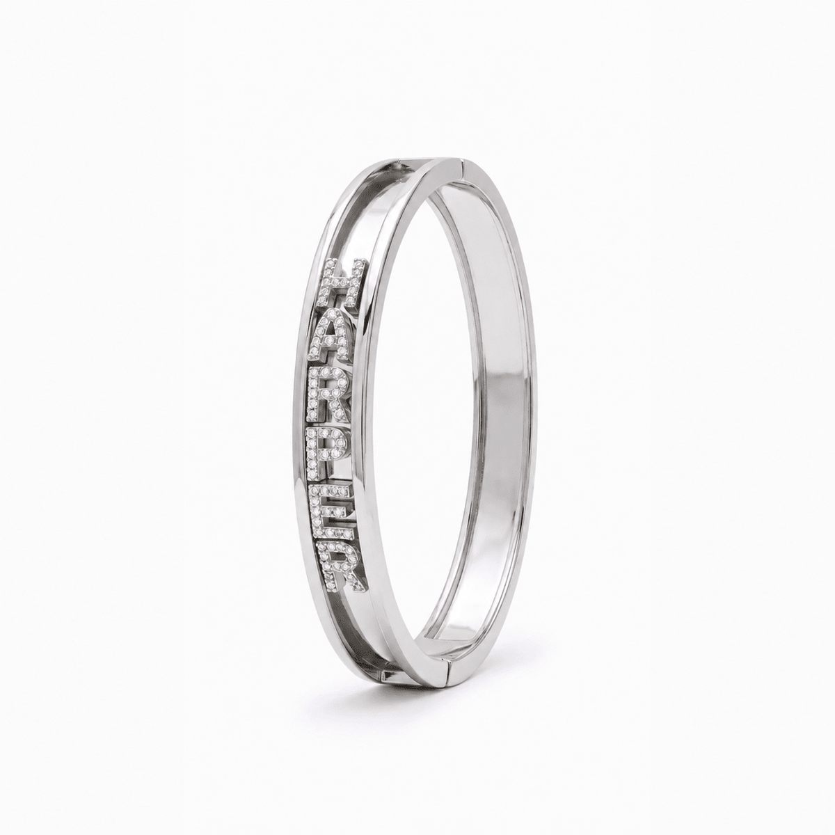 Pulsera personalizada con nombre brillante - Moroveta