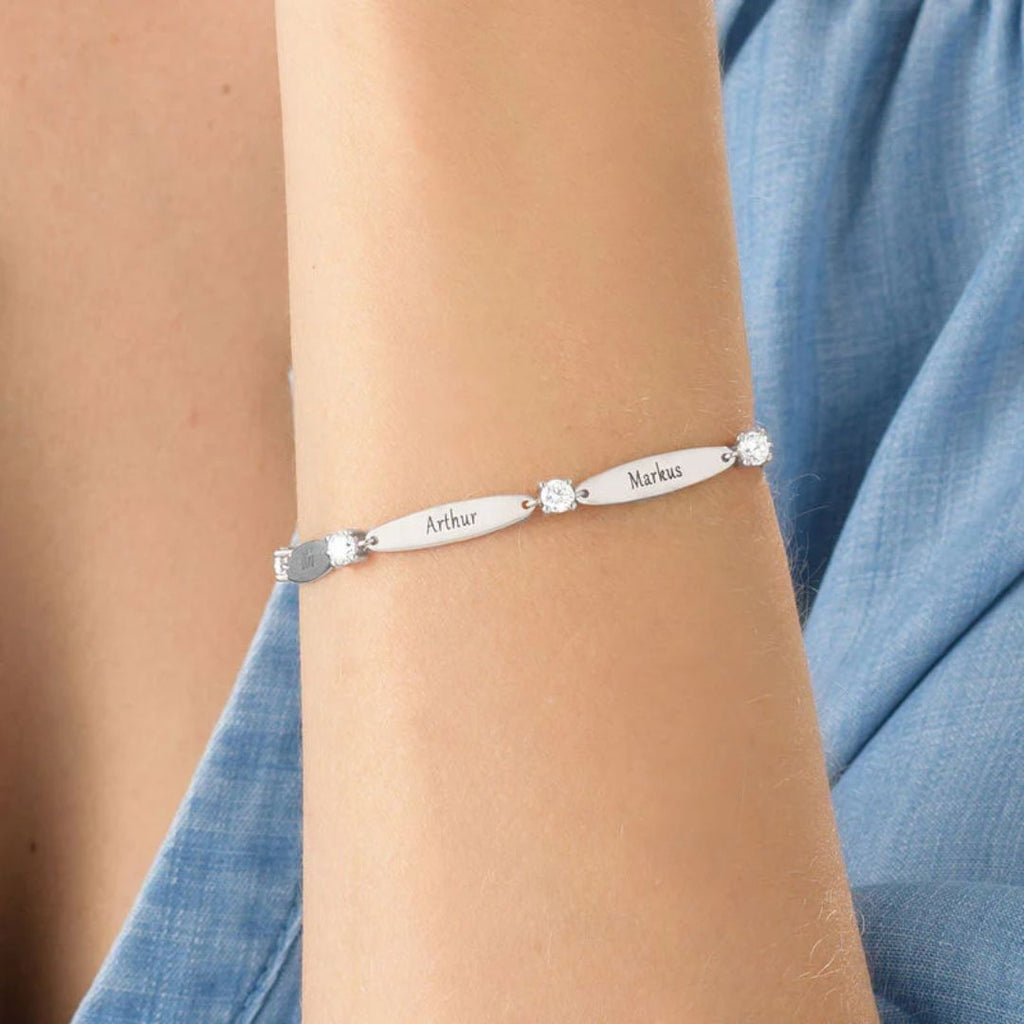 Pulsera personalizada con nombres - Moroveta