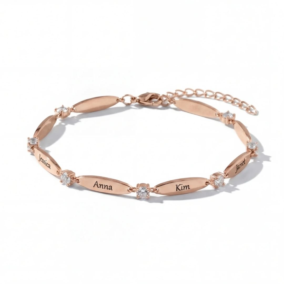 Pulsera personalizada con nombres - Moroveta
