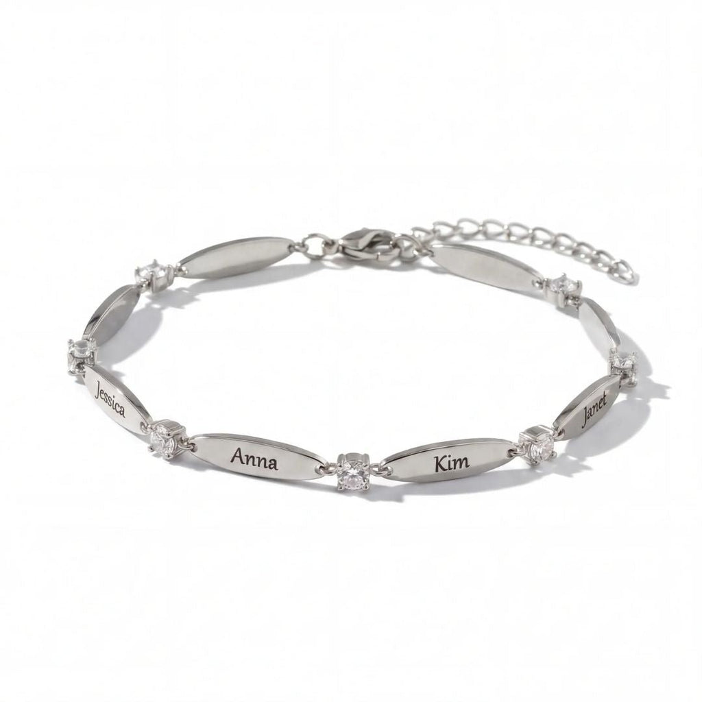Pulsera personalizada con nombres - Moroveta