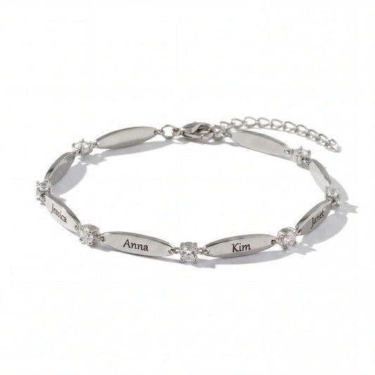 Pulsera personalizada con nombres - Moroveta