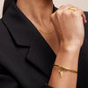Pulsera personalizada con nombres y piedra natal - Moroveta