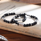Pulsera personalizada de piedra volcánica - Moroveta