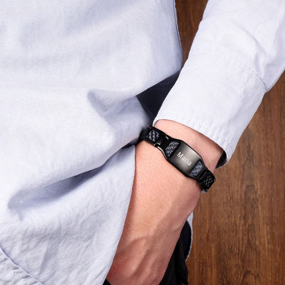 Pulsera Personalizada para Hombre - Moroveta