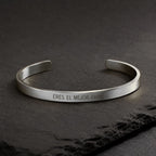 Pulsera Personalizada para Papá de acero - Moroveta