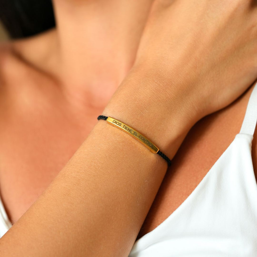 Pulsera protectora - Dios tiene el control - Moroveta