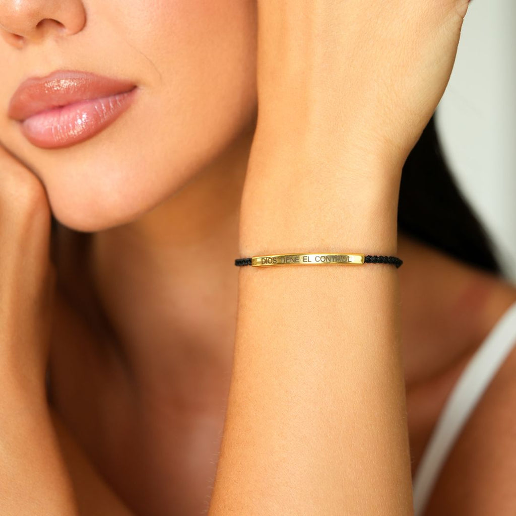 Pulsera protectora - Dios tiene el control - Moroveta