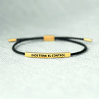Pulsera protectora - Dios tiene el control - Moroveta
