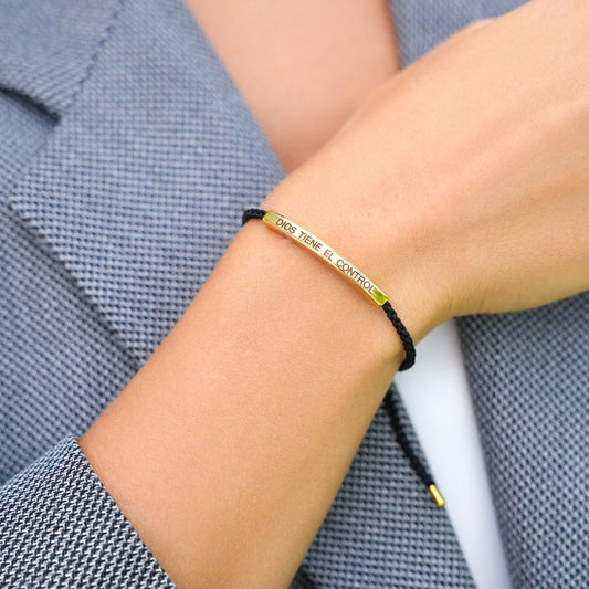 Pulsera protectora - Dios tiene el control - Moroveta