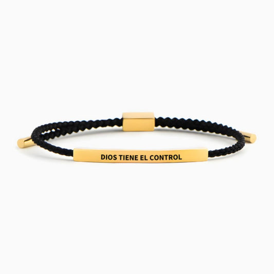 Pulsera protectora - Dios tiene el control - Moroveta