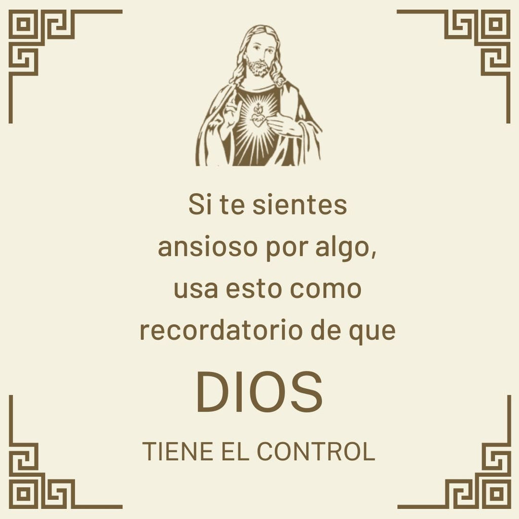 Pulsera protectora - Dios tiene el control - Moroveta