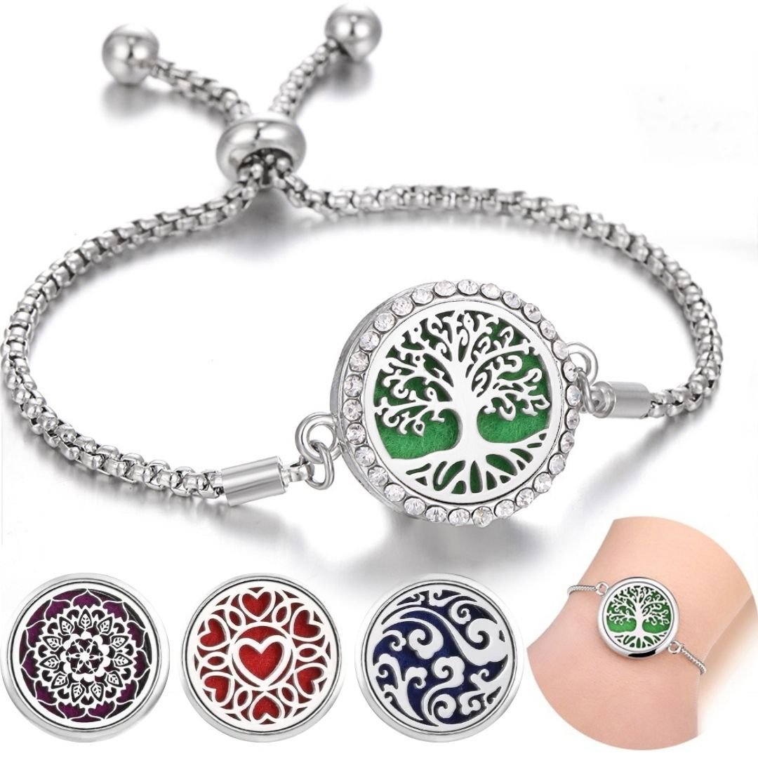 Pulsera sensorial para perfumes aceites esenciales - Moroveta