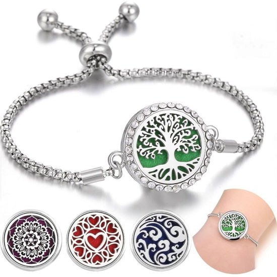 Pulsera sensorial para perfumes aceites esenciales - Moroveta