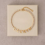Pulsera tennis personalizada con nombre - Moroveta