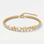 Pulsera tennis personalizada con nombre - Moroveta