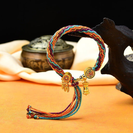 Pulsera tibetana de colores de la suerte (Oferta 2x1) - Moroveta