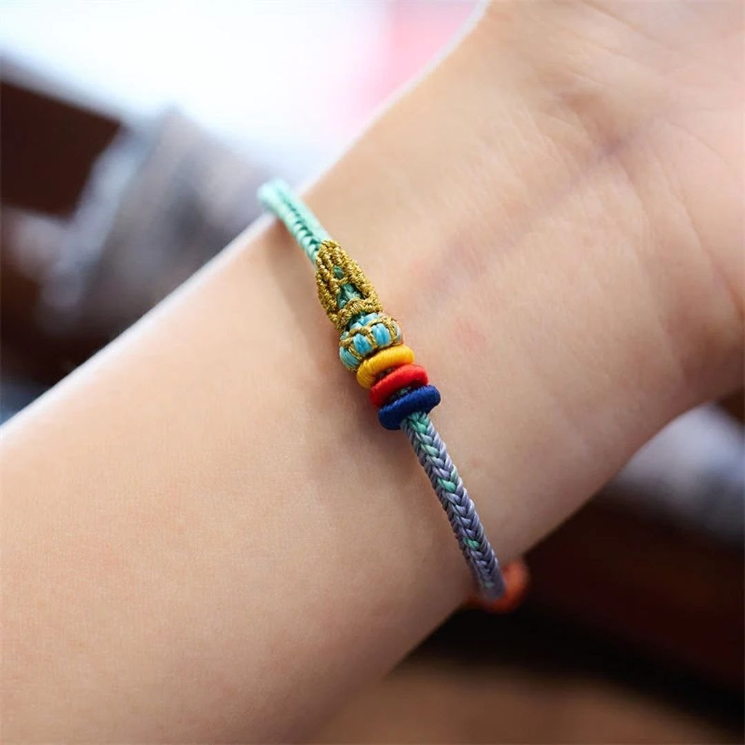 Pulsera tibetana de la suerte (2x1) - Moroveta