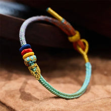 Cargar imagen en el visor de la galería, Pulsera tibetana de la suerte (2x1) - Moroveta