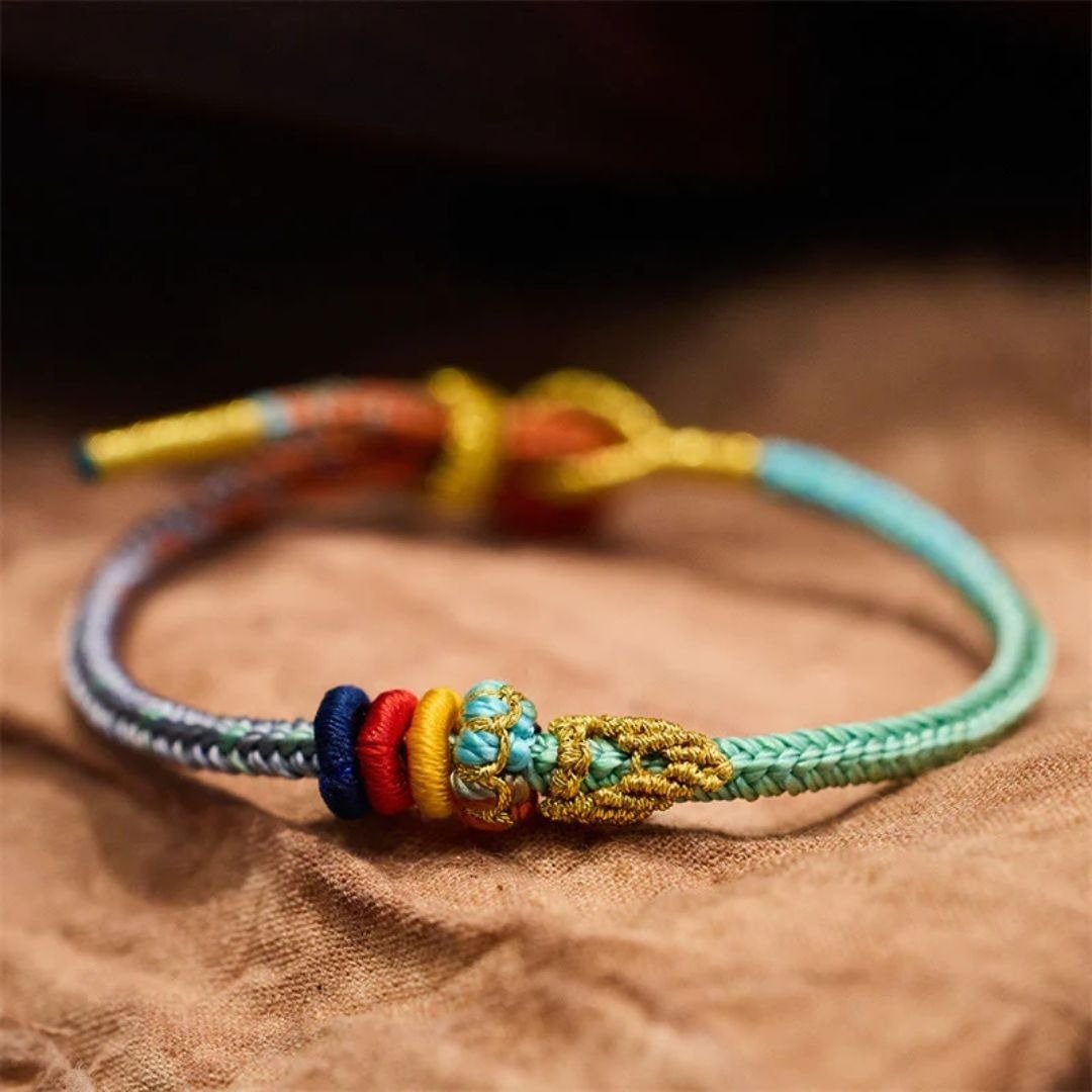 Pulsera tibetana de la suerte (2x1) - Moroveta