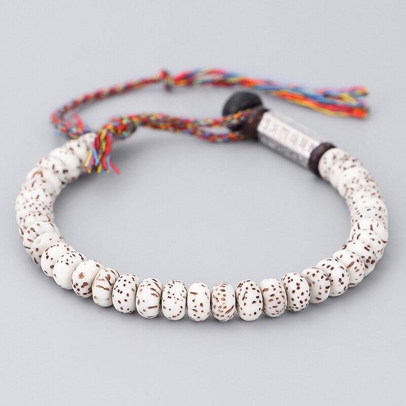 Pulsera tibetana tejida a mano con semillas de xingyue (Oferta 2x1) - Moroveta