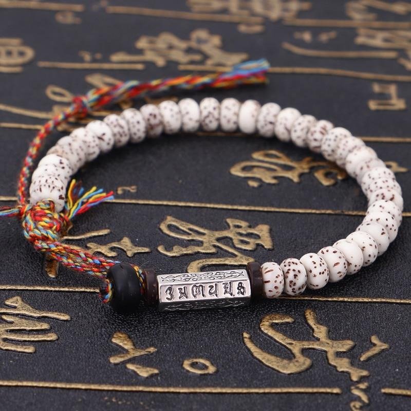 Pulsera tibetana tejida a mano con semillas de xingyue (Oferta 2x1) - Moroveta
