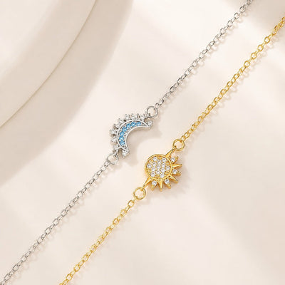 Pulseras magnéticas Sol y Luna - Moroveta