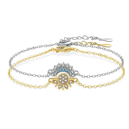 Pulseras magnéticas Sol y Luna - Moroveta