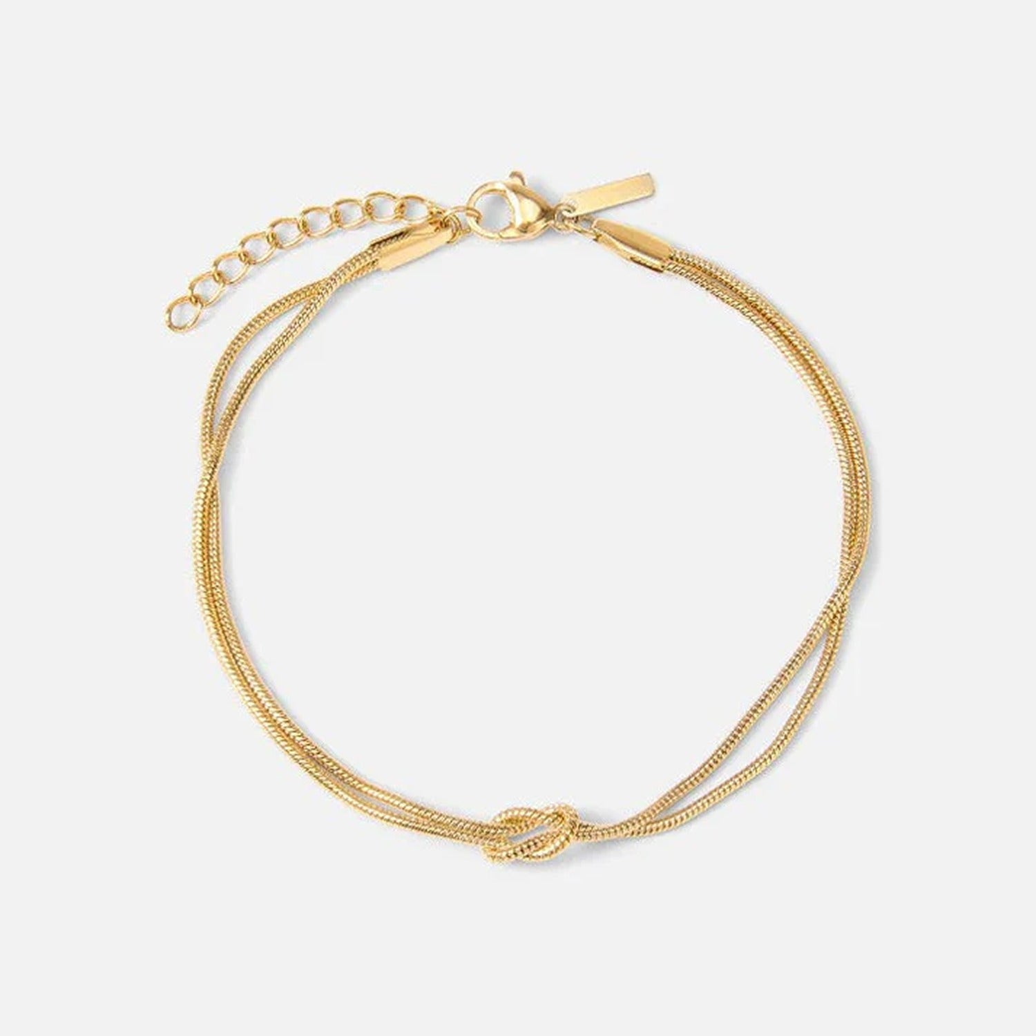 Pulseras para pareja del nudo del amor eterno - Moroveta