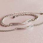 Pulseras personalizadas para parejas - Moroveta