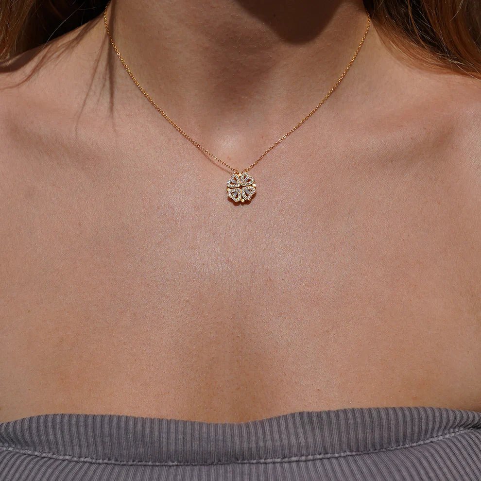 Regalo especial - Rosa eterna y collar "A Mi Hija" - Moroveta
