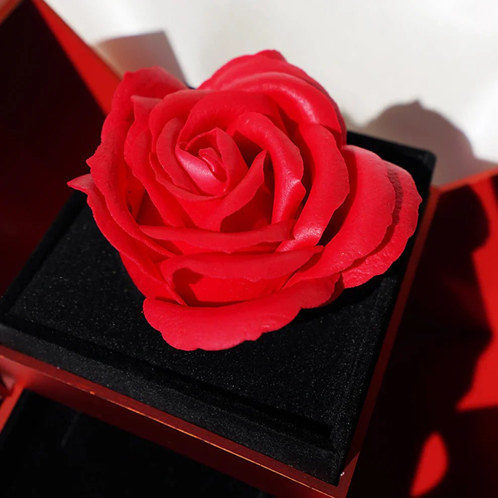 Regalo especial - Rosa eterna y collar "A Mi Hija" - Moroveta