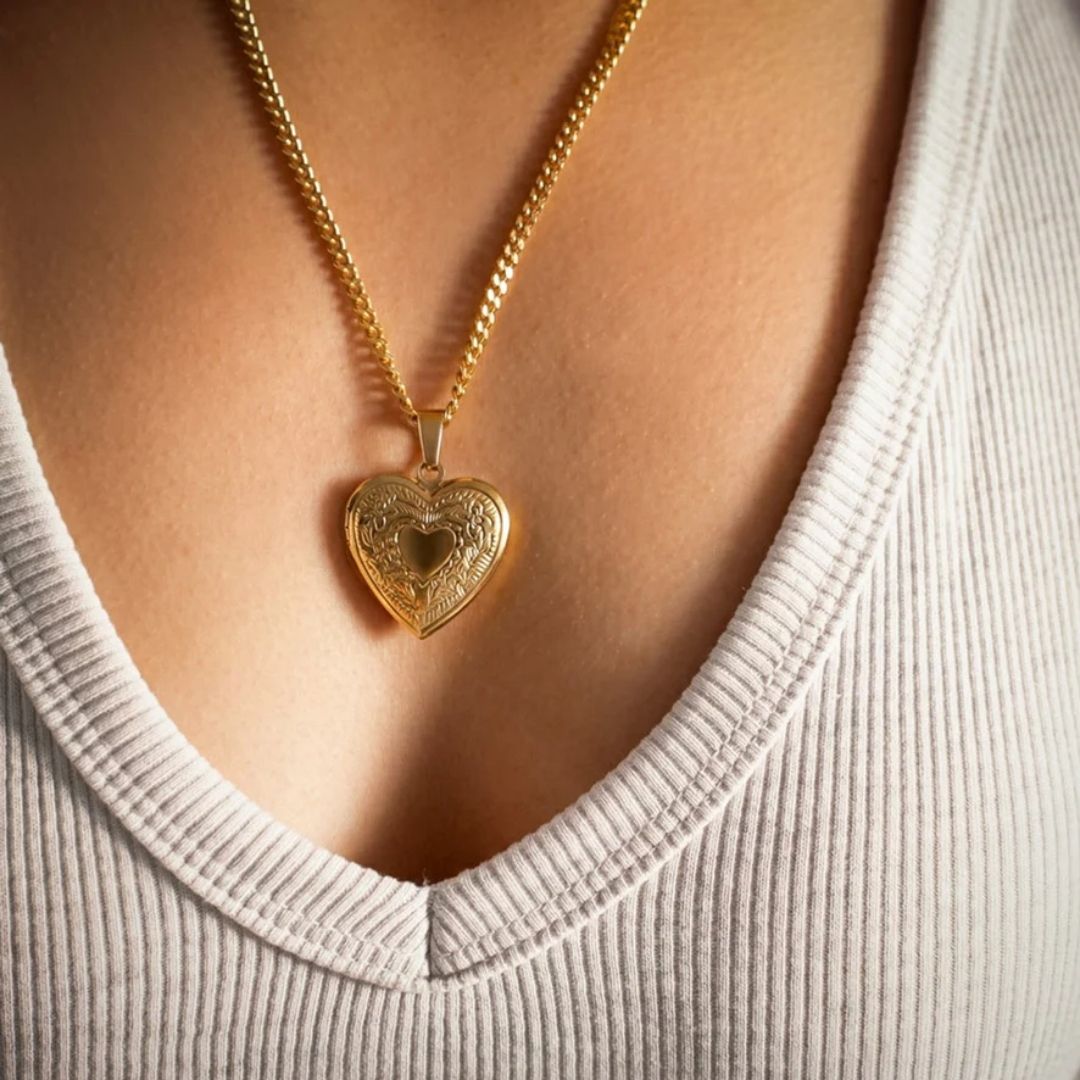 Relicario Corazón Personalizado - Moroveta