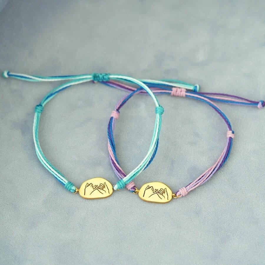 Set de 2 pulseras de la amistad - Moroveta