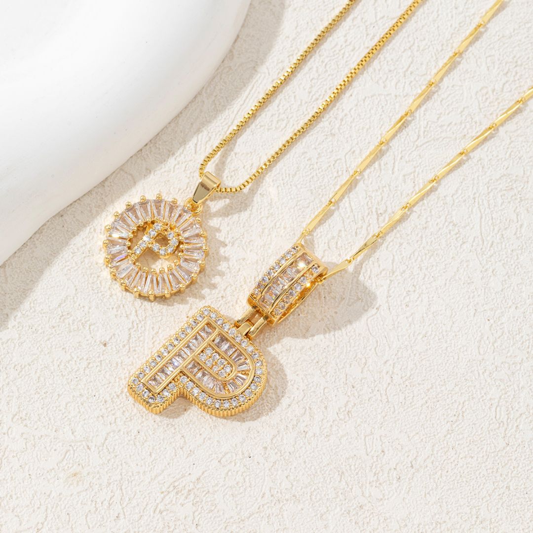 Set de collares de inicial - Moroveta