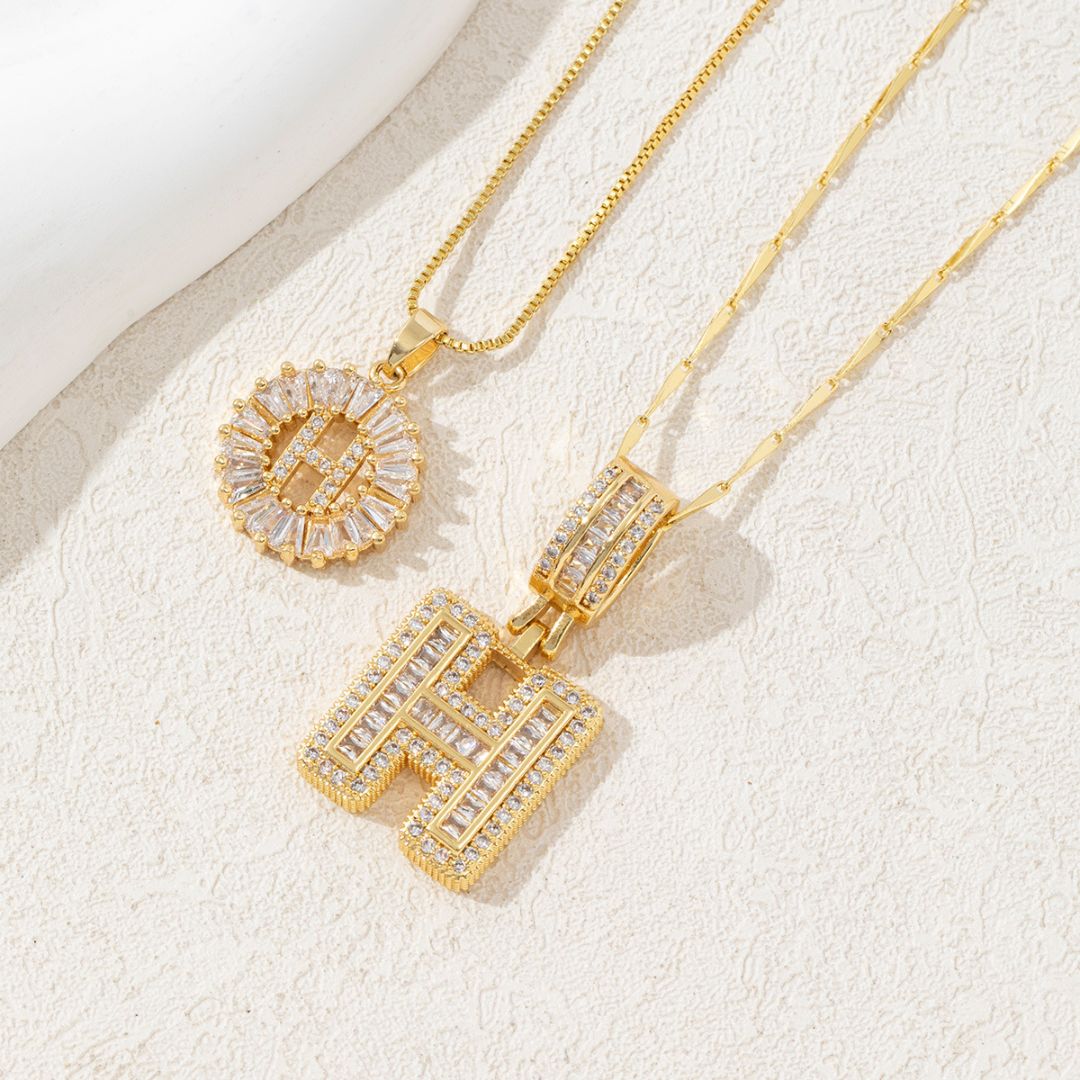 Set de collares de inicial - Moroveta