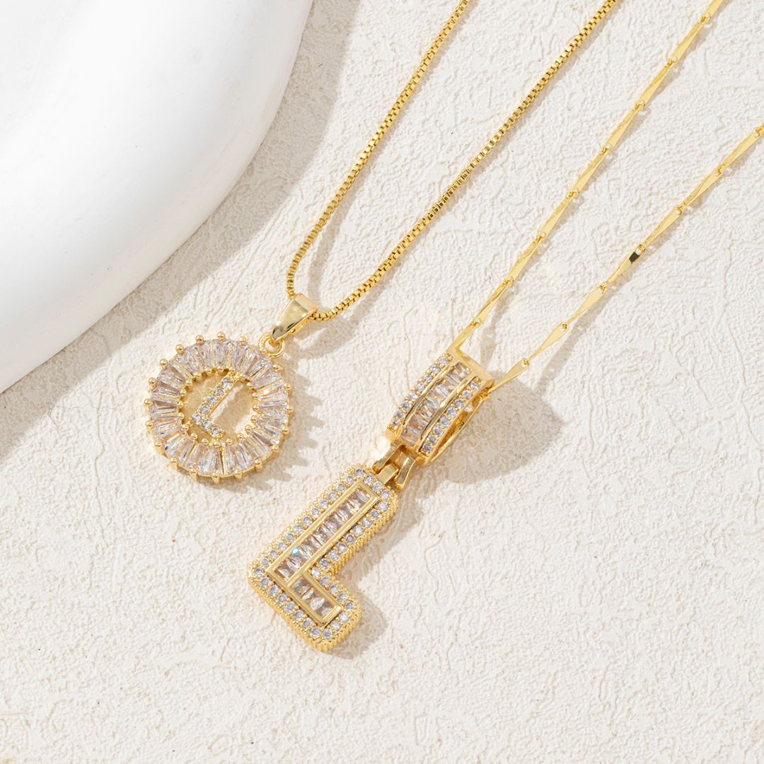 Set de collares de inicial - Moroveta