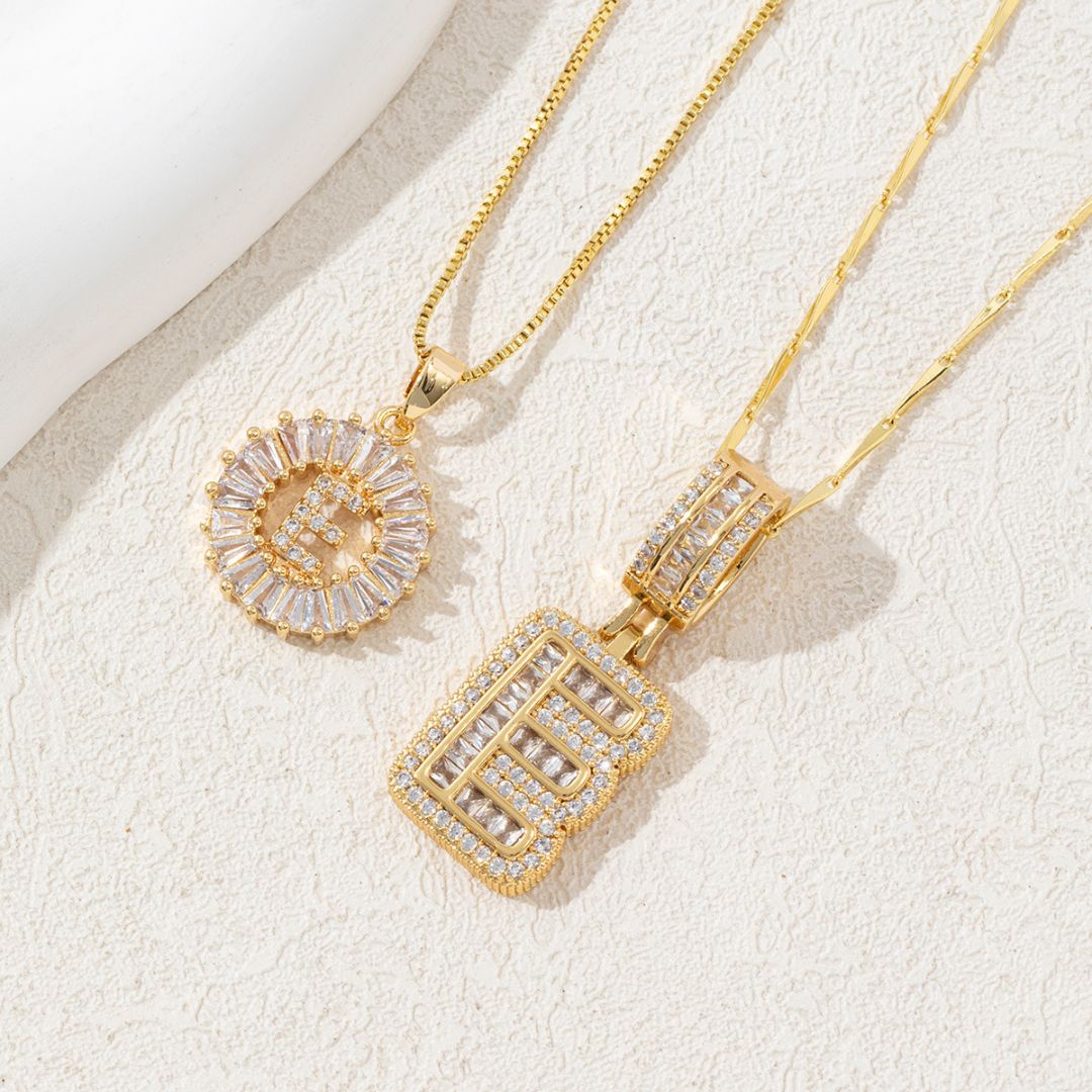 Set de collares de inicial - Moroveta