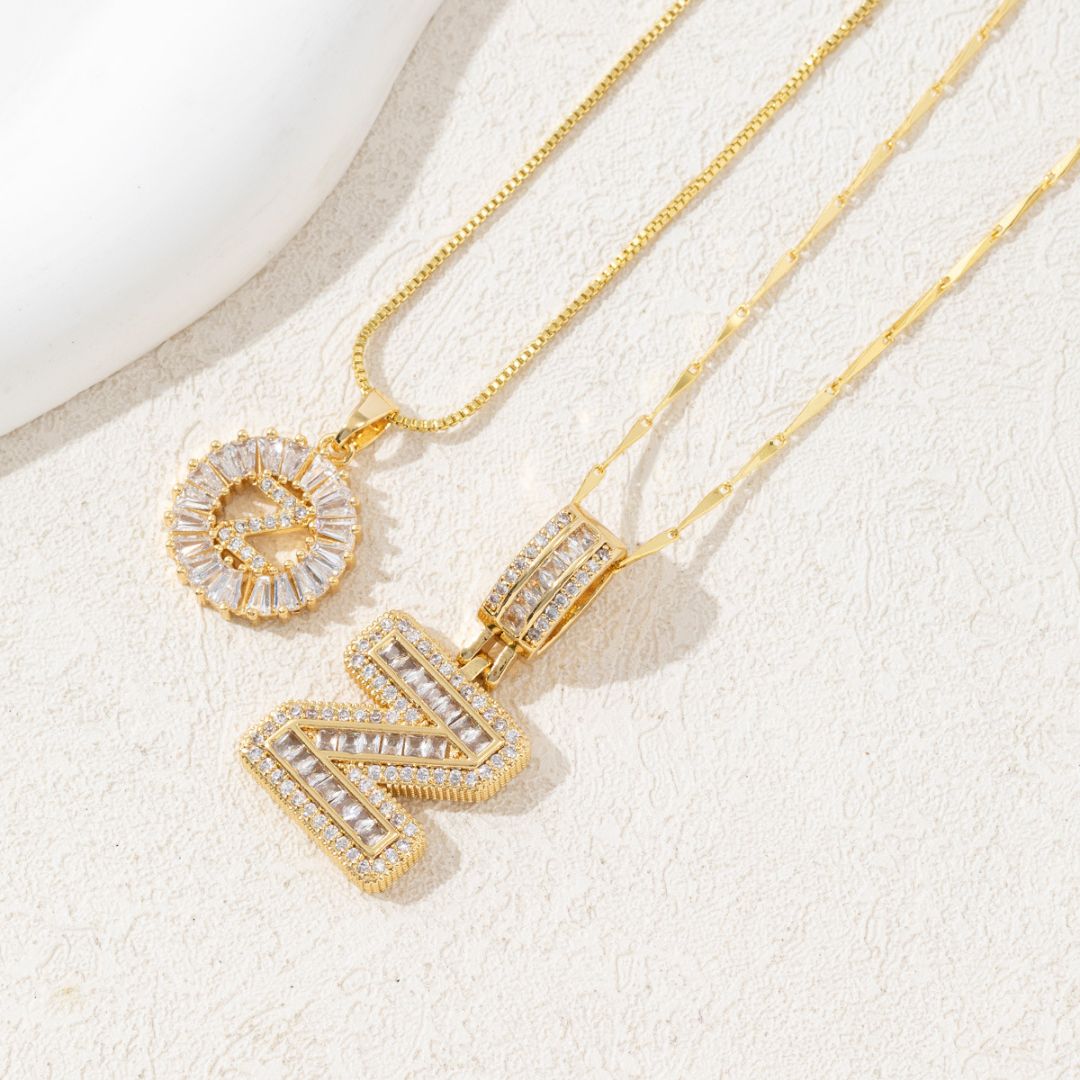 Set de collares de inicial - Moroveta