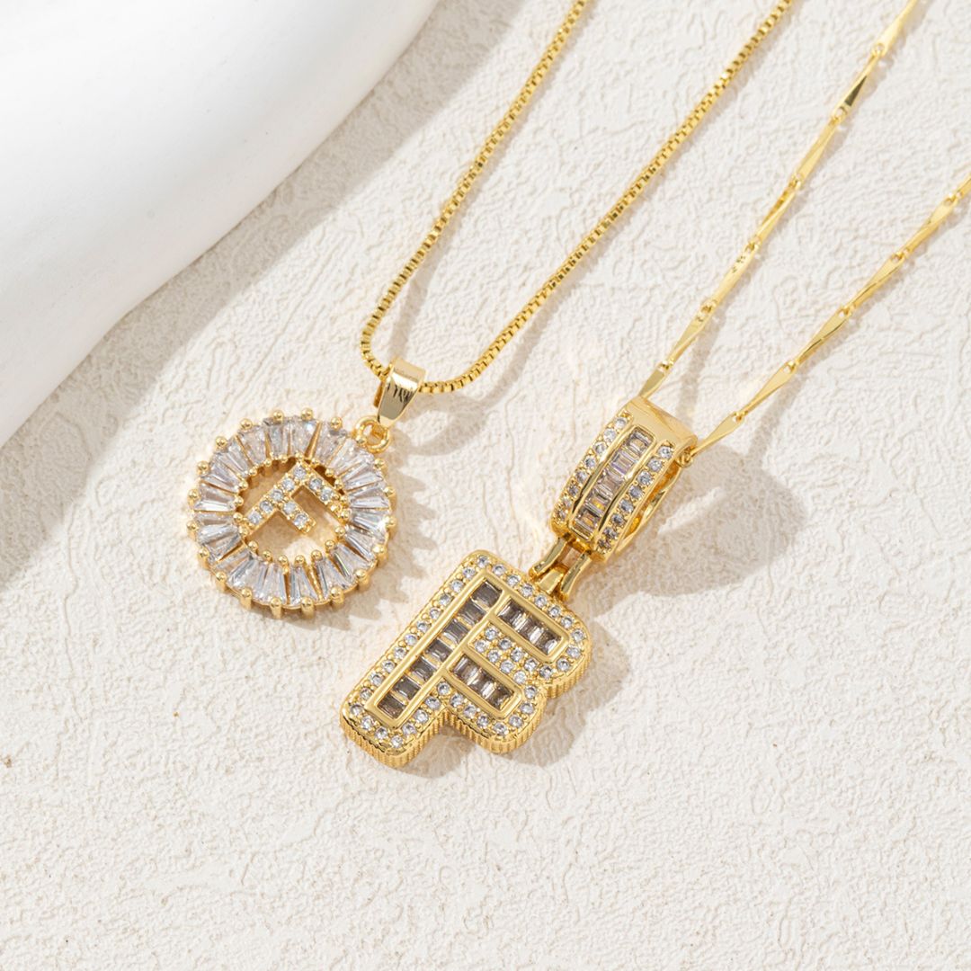 Set de collares de inicial - Moroveta