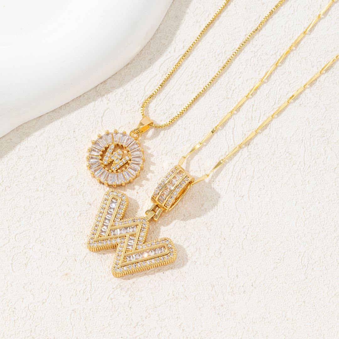 Set de collares de inicial - Moroveta