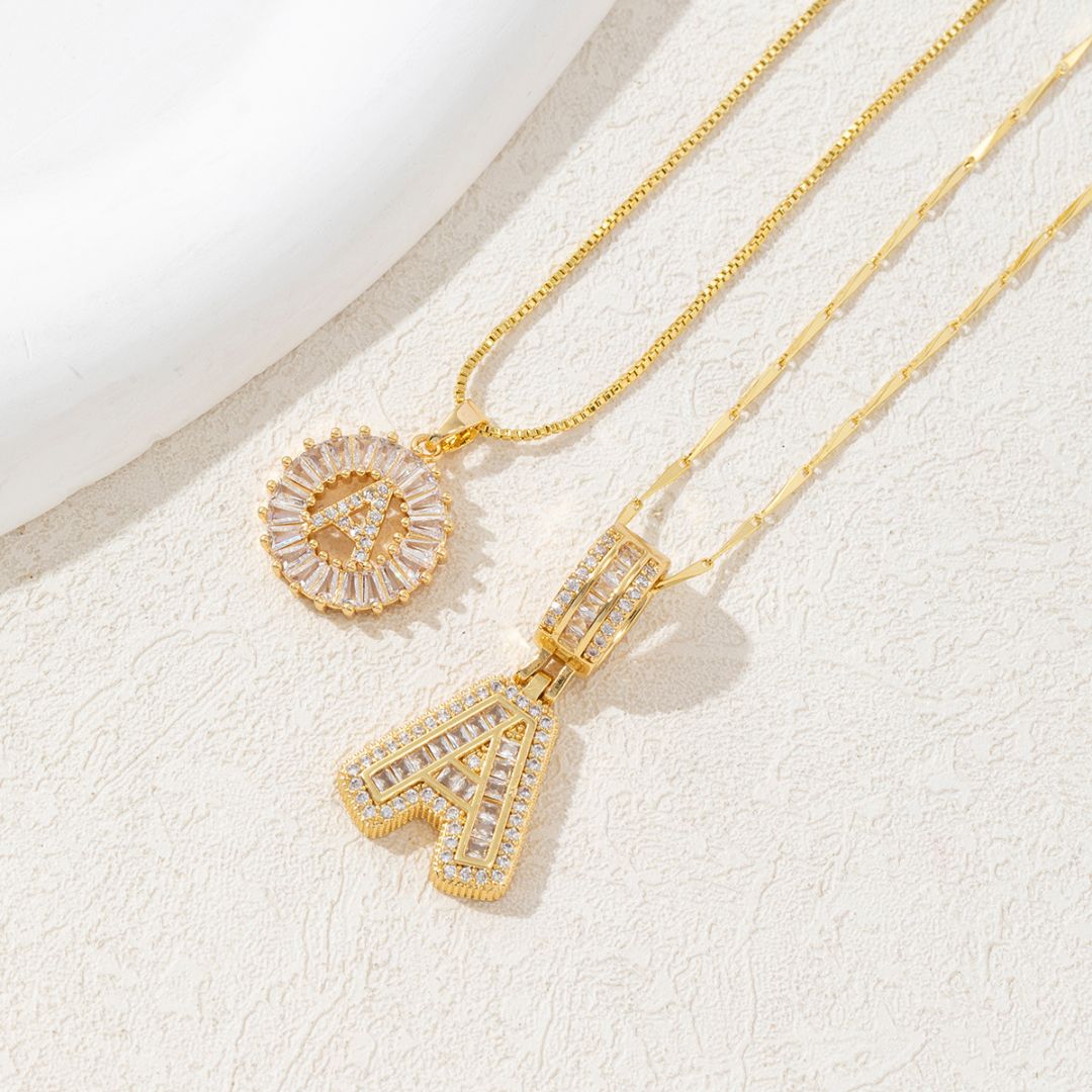 Set de collares de inicial - Moroveta