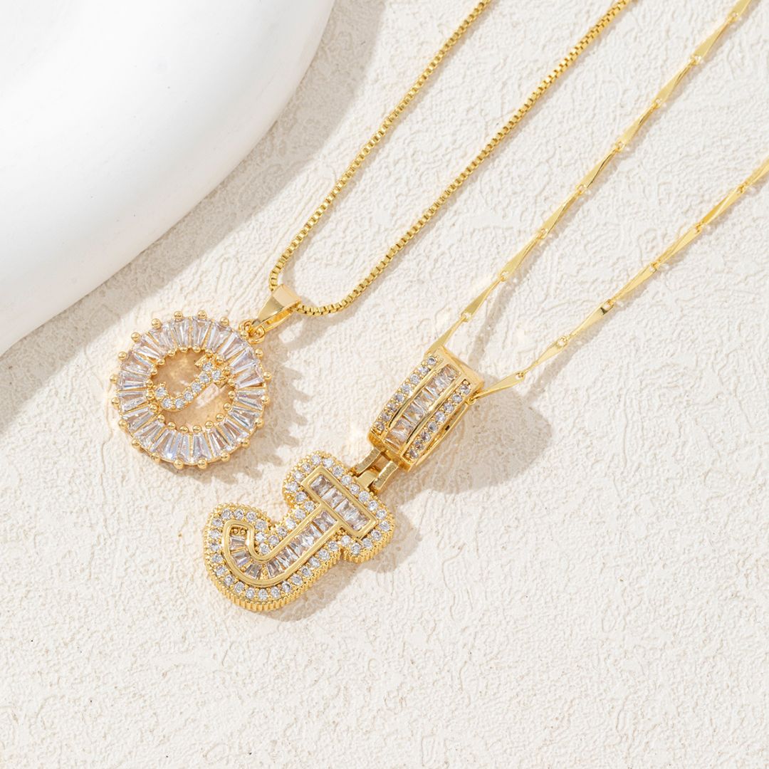 Set de collares de inicial - Moroveta