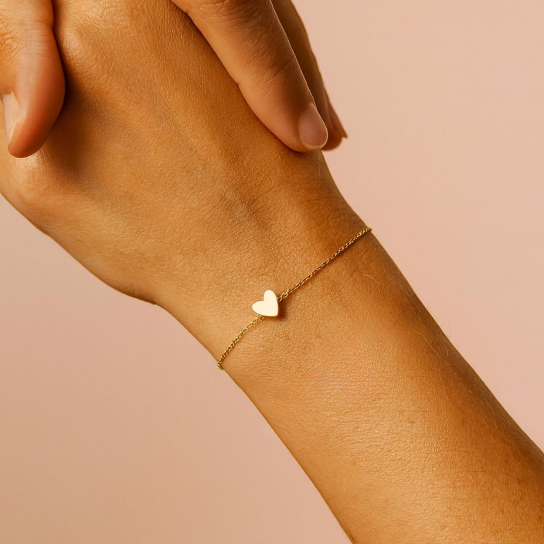 Set de Pulseras Matching Corazones - Moroveta