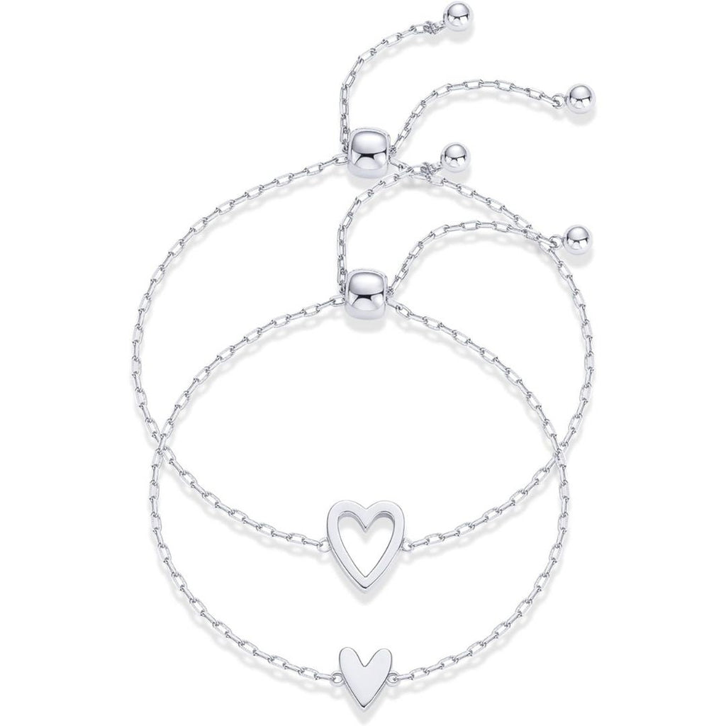 Set de Pulseras Matching Corazones - Moroveta