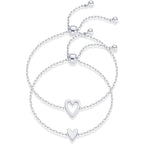 Set de Pulseras Matching Corazones - Moroveta