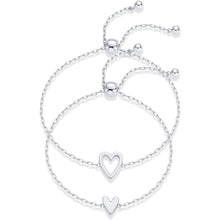 Cargar imagen en el visor de la galería, Set de Pulseras Matching Corazones - Moroveta