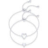 Set de Pulseras Matching Corazones - Moroveta