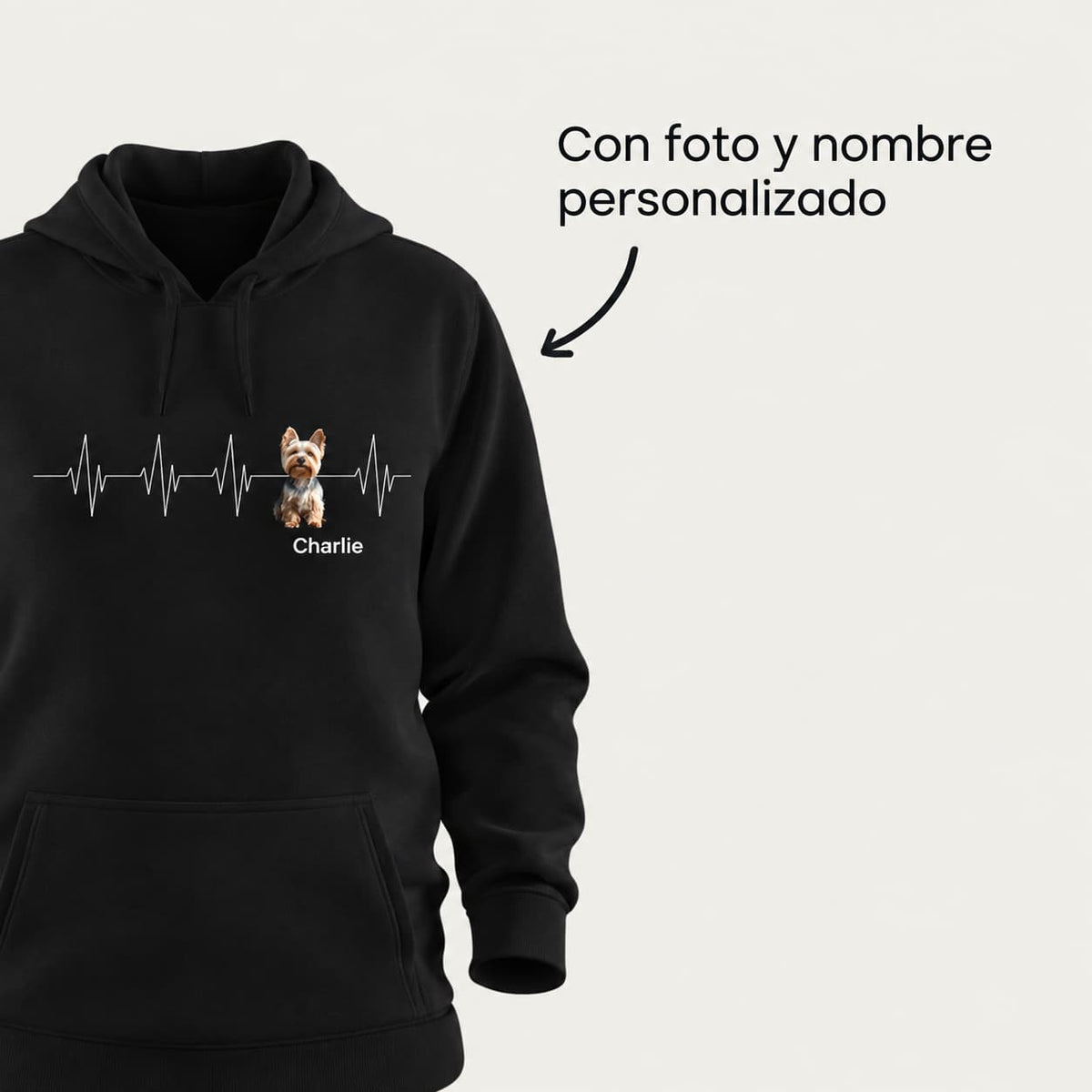 Sudadera personalizada con tu mascota - Moroveta